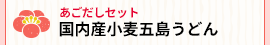国産小麦五島うどんあごだしセット
