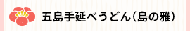 五島手延べうどん(島の雅)