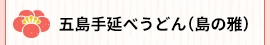 五島手延べうどん(島の雅)