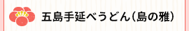 五島手延べうどん(島の雅)